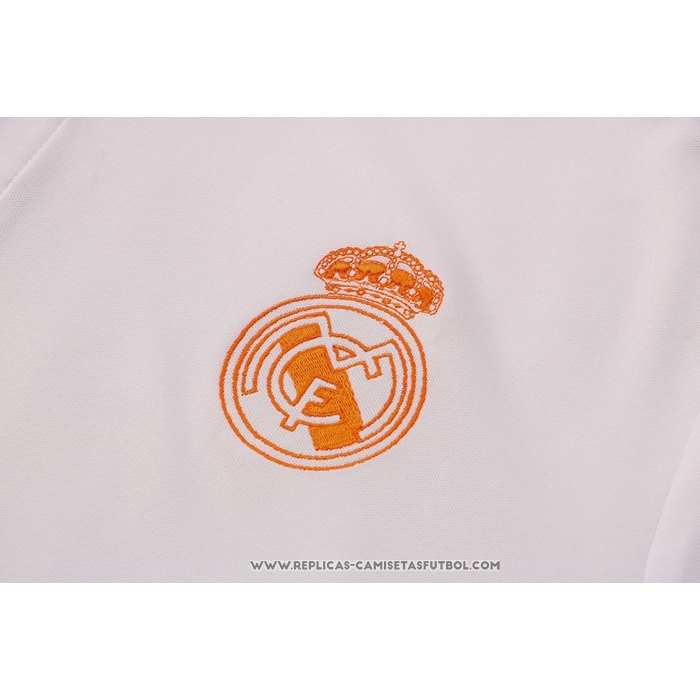 Camiseta Polo del Real Madrid 21-22 Blanco